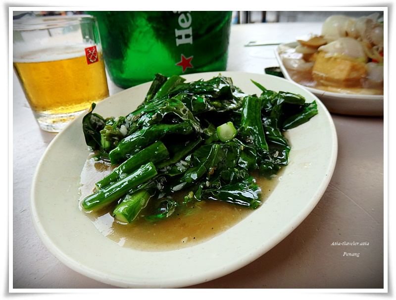 ペナンで食べた野菜料理