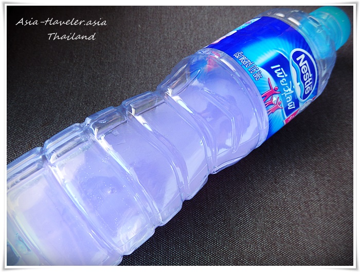 タイのNestlé500mlペットボトルに洗剤を詰め替え