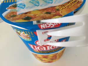 タイの日清のカップラーメンの工夫