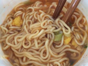 タイランドの日清のカップラーメン