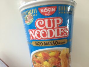 タイの日清のカップ麺