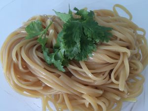 重曹を使ってパスタラーメン