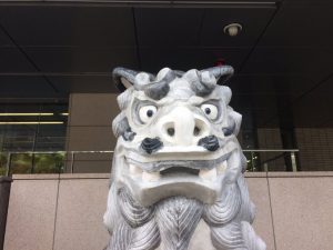 日本銀行シーサー！