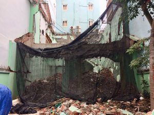 ベトナムの解体現場