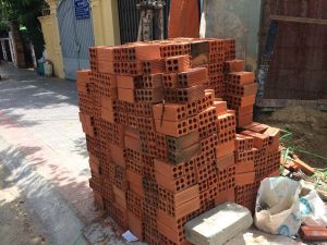 ベトナムのレンガ