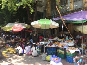 ゼージョー市場の風景
