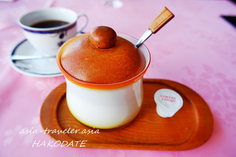 函館レストランヨシヤの昭和レトロなシュガーポットとコーヒー