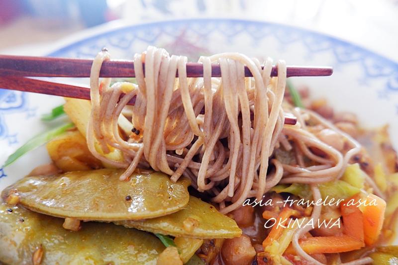 スパイスカレー蕎麦