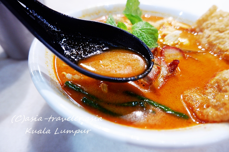 クアラルンプール Yuan Fong のイポー カレー麺クローズアップ