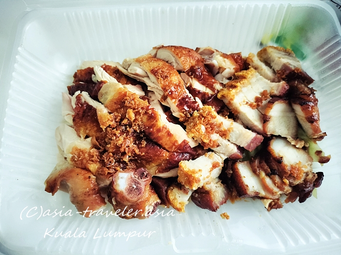 クアラルンプール　ローストチキン＆ポーク