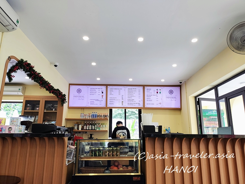 ハノイ キンティエン宮殿 カフェ