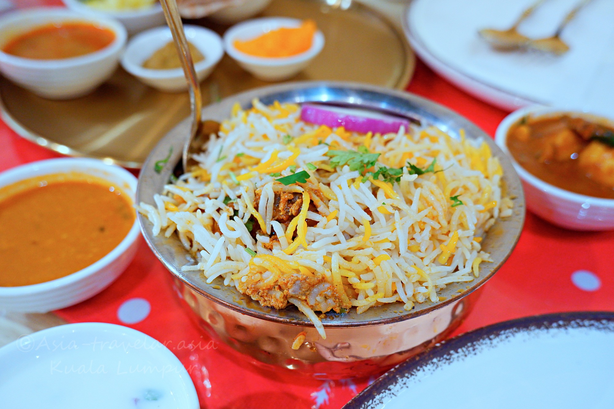 クアラルンプールHERITAGE HOUSEのミックスビリヤニ