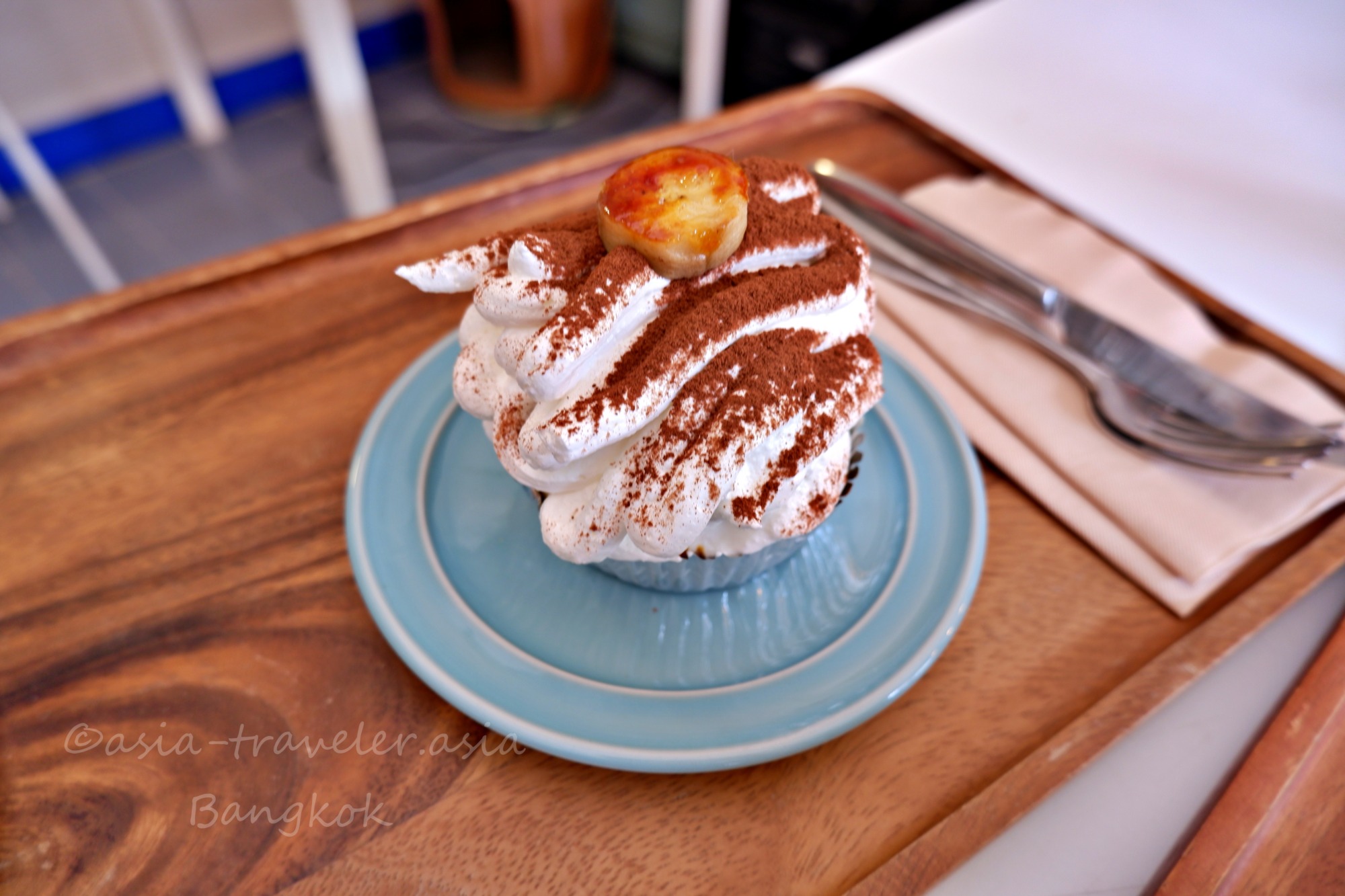 バンコクcafe「moon.s_cafe」のバノフィーパイ