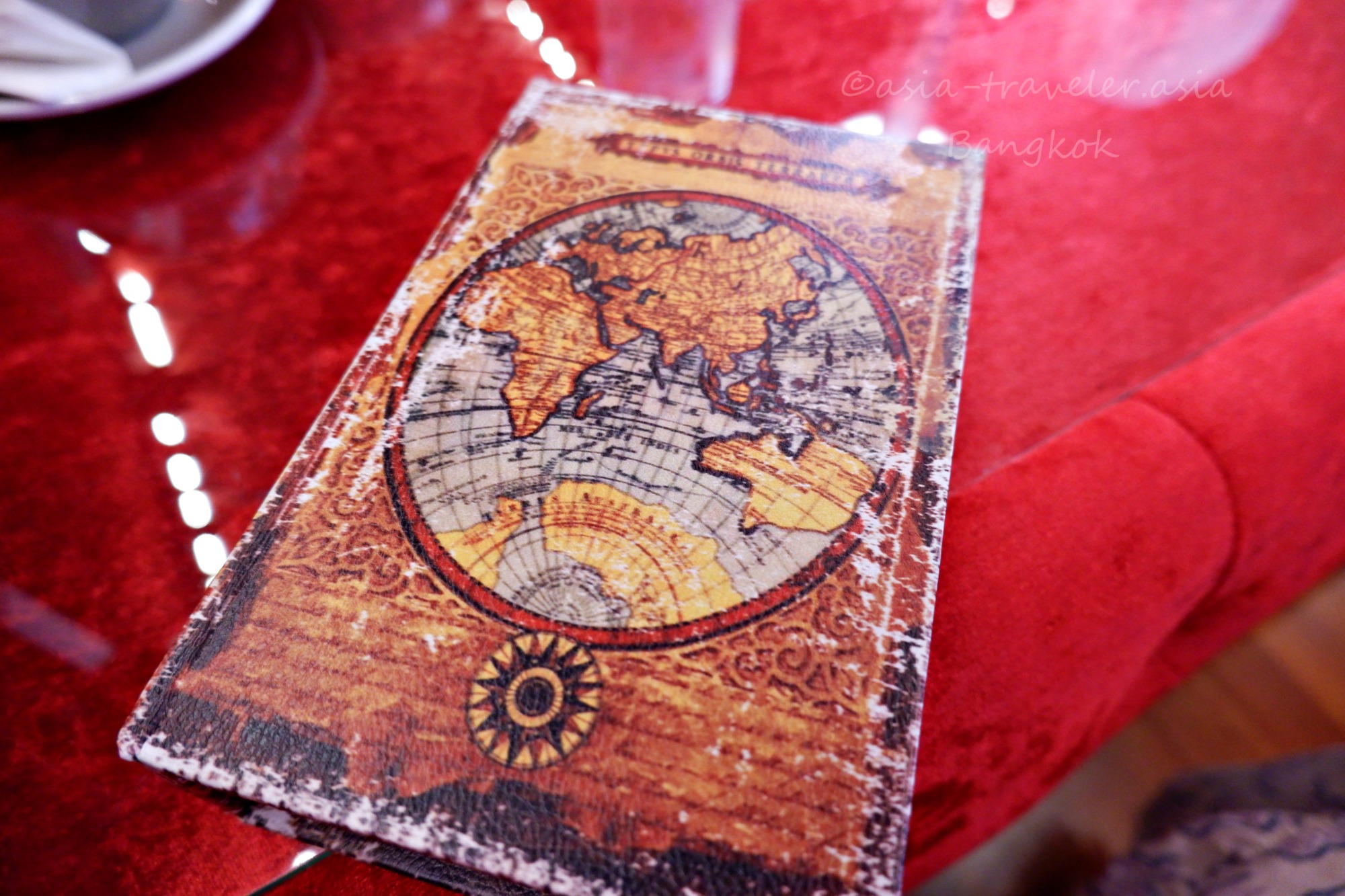 バンコク・Kashiyaの古地図柄キャッシュトレー