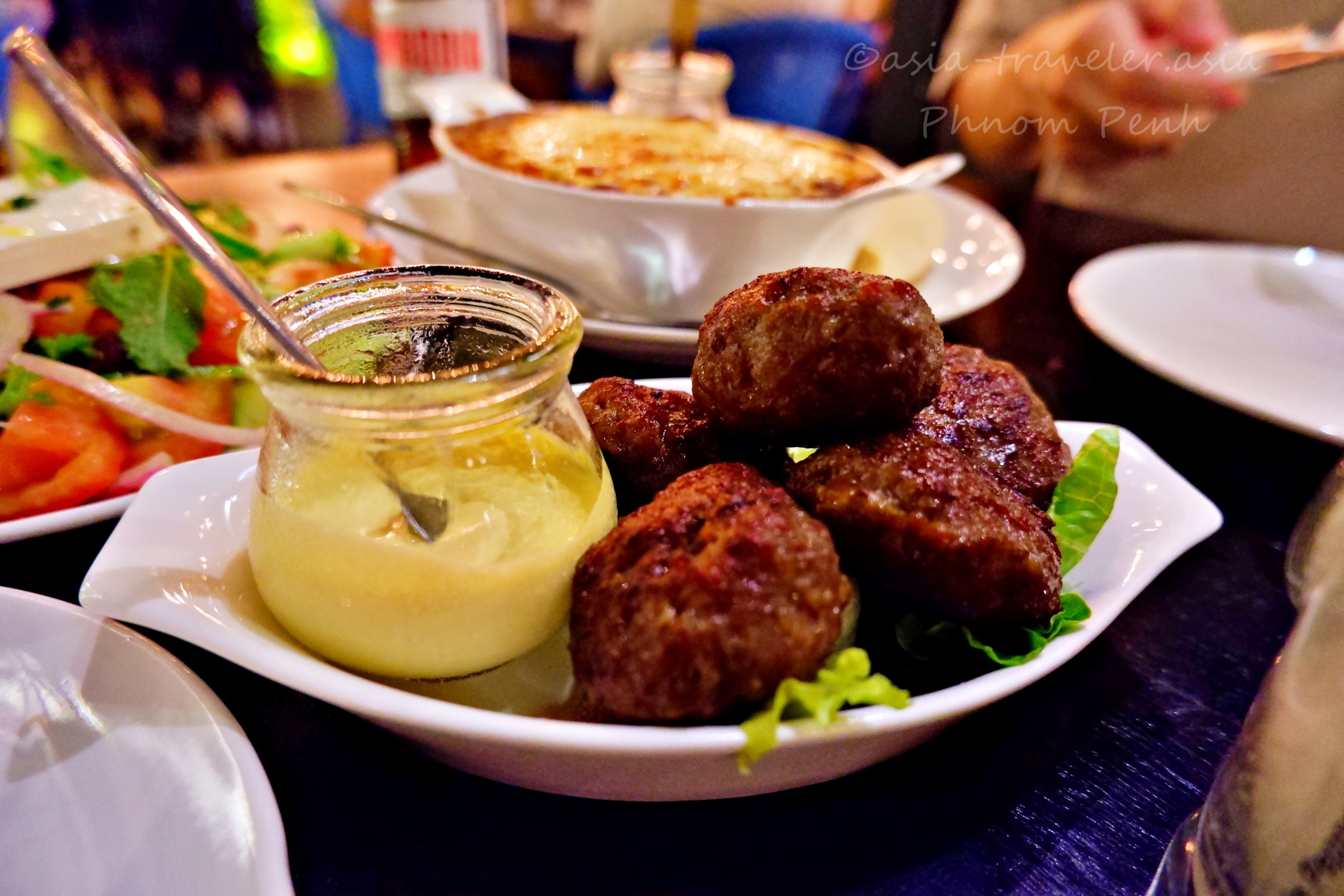 プノンペン ギリシャ料理 Elia