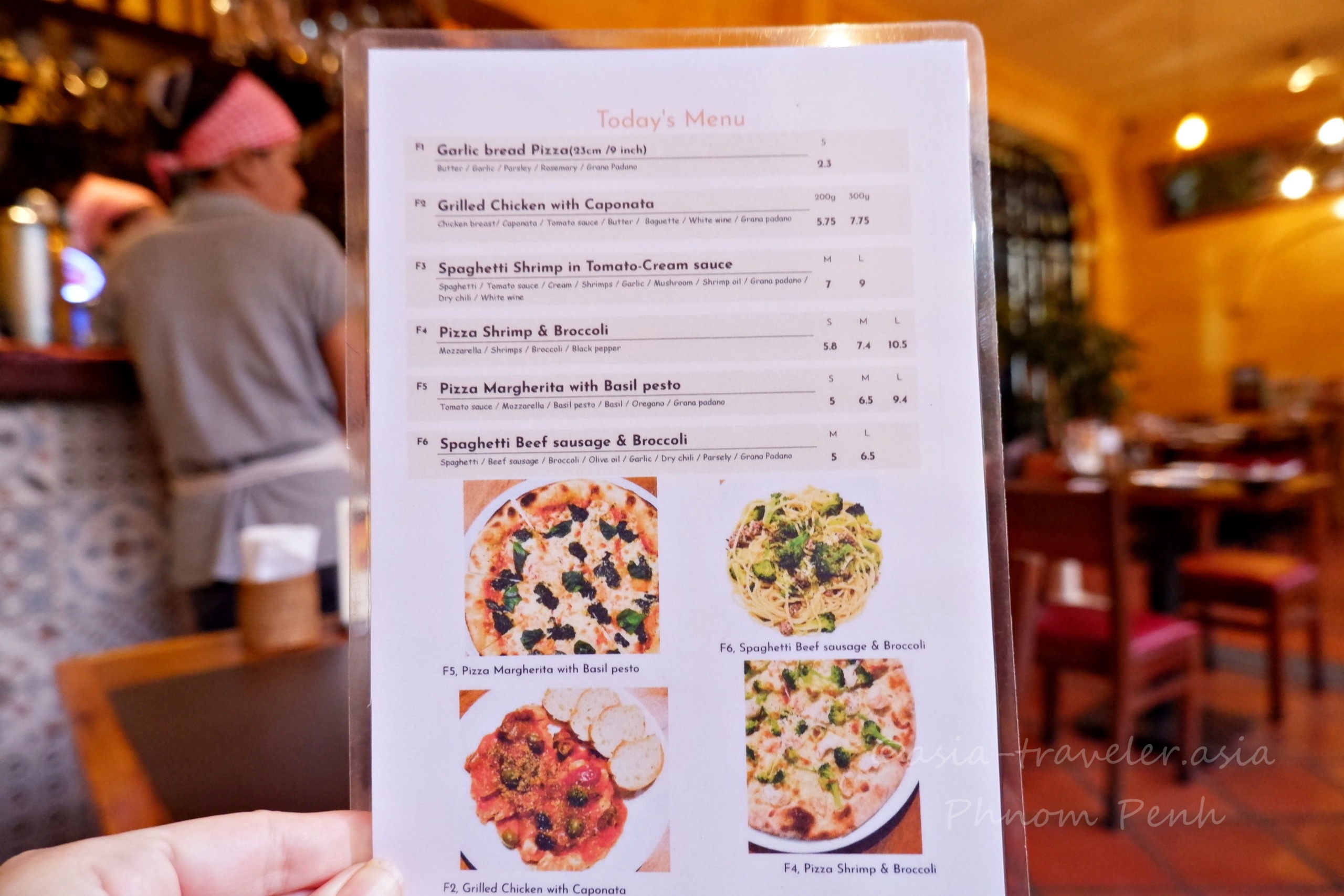 プノンペン 日系イタリアン