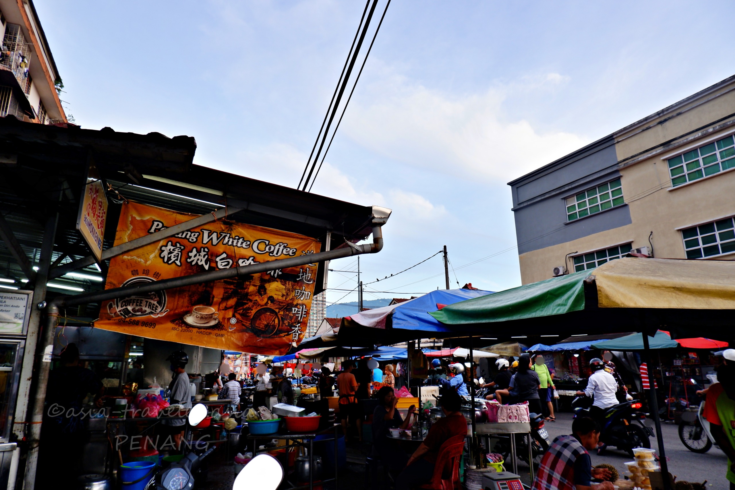 ペナン島 Perak Road Wet Market