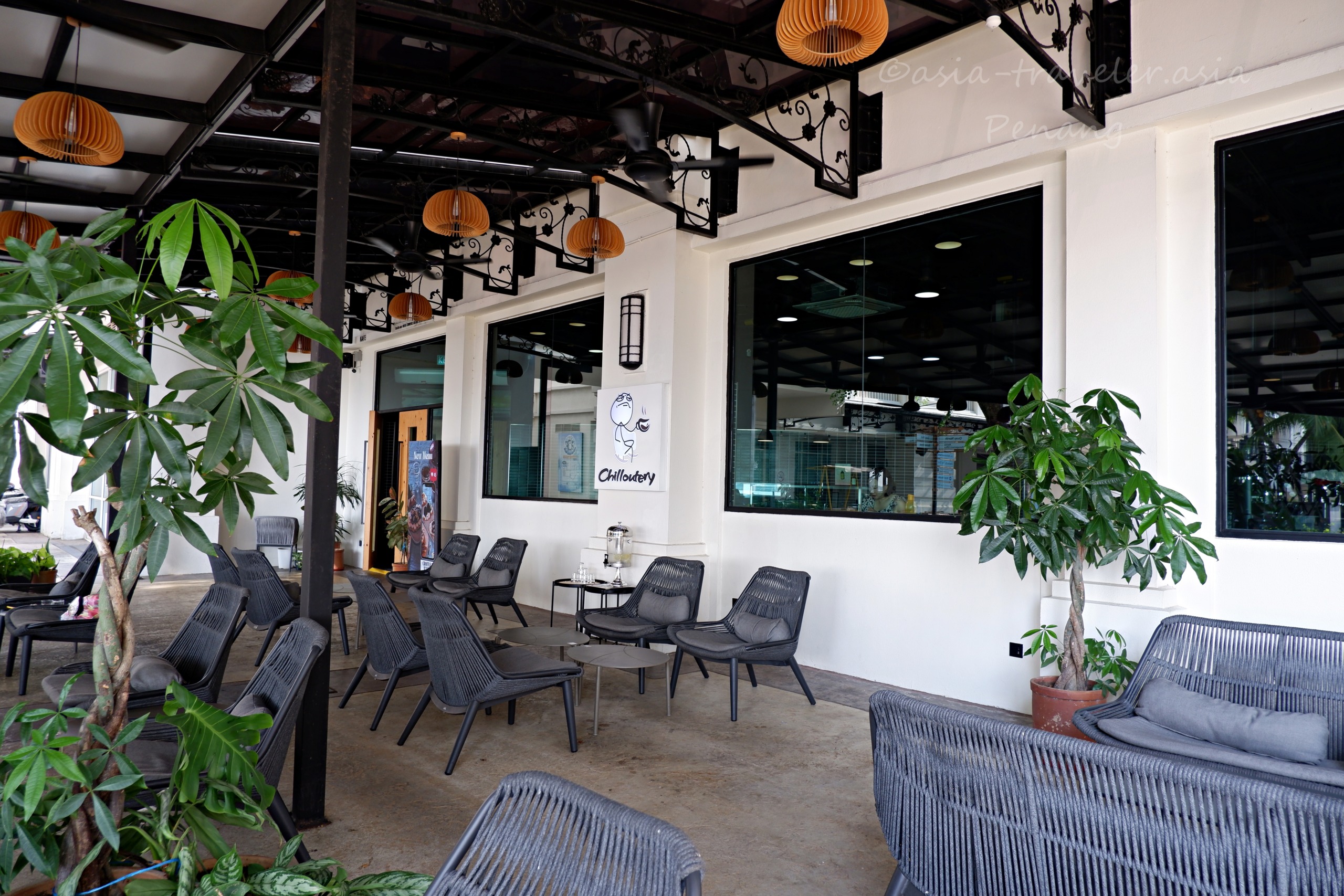 ペナン島カフェ Chilloutery ストレイツキーモール