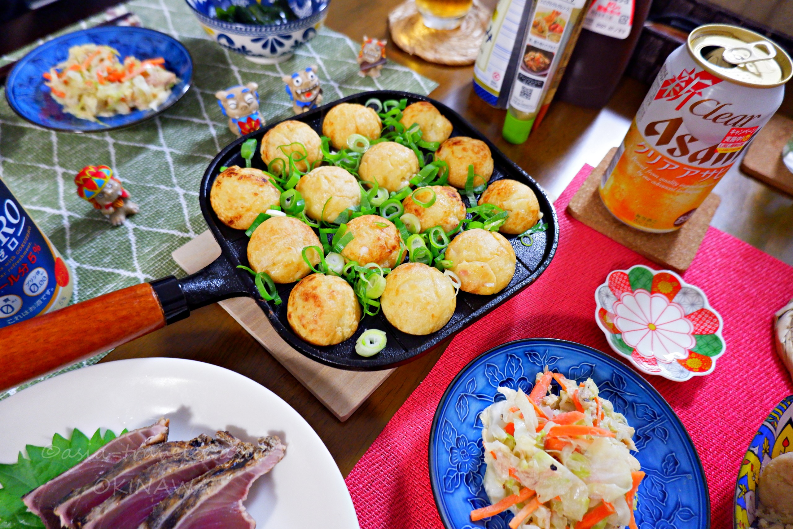 鋳物で焼く おうちたこ焼き