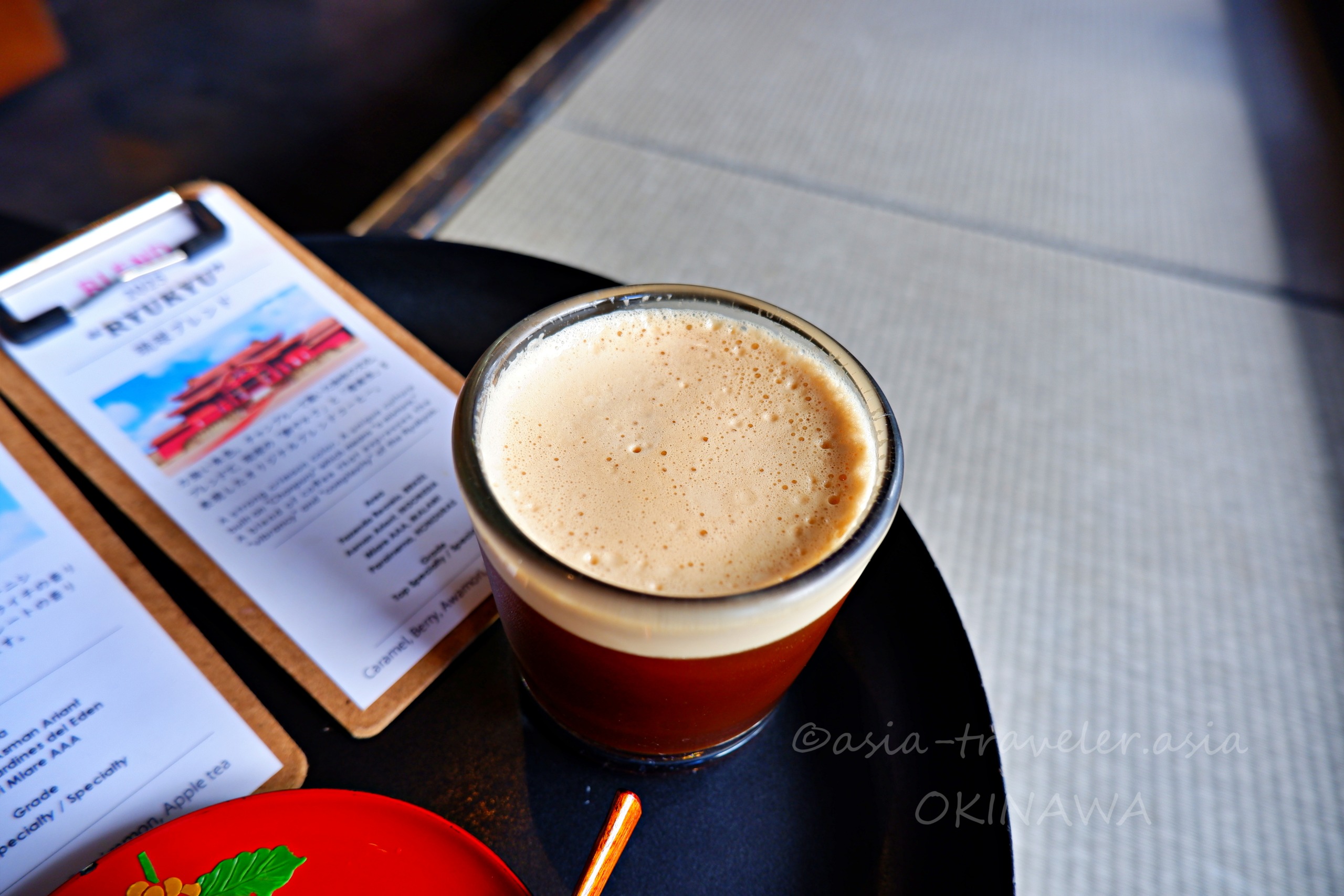 rokkan COFFEE SHURIの琉球ブレンド使用フォームブラック