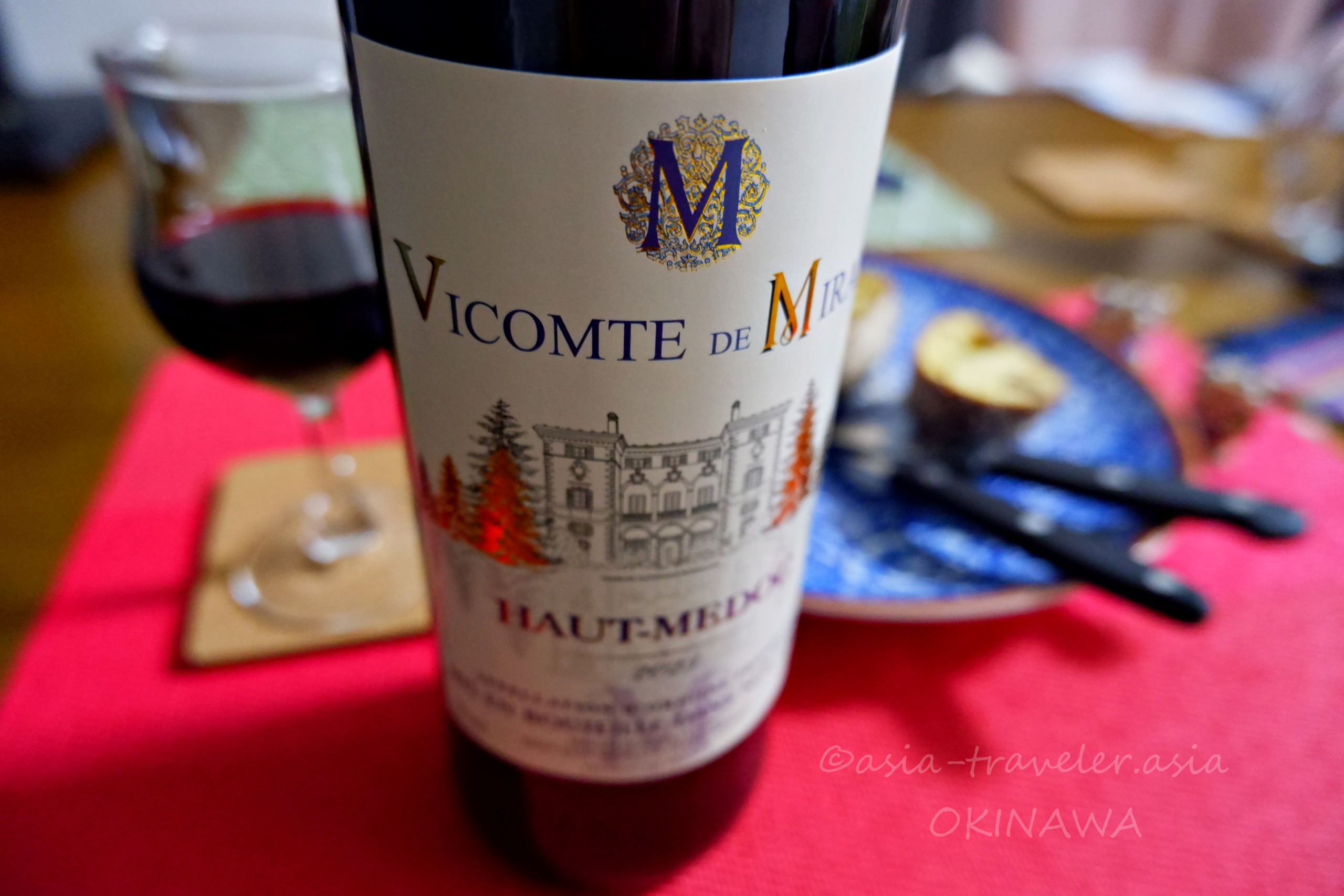 ヴィコント・ド・ミルのオー・メドック赤ワイン